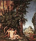 Landscape With Satyr Family by Denys van Alsloot